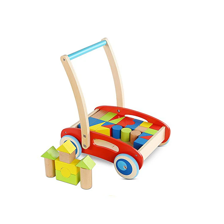 wooden activity walker