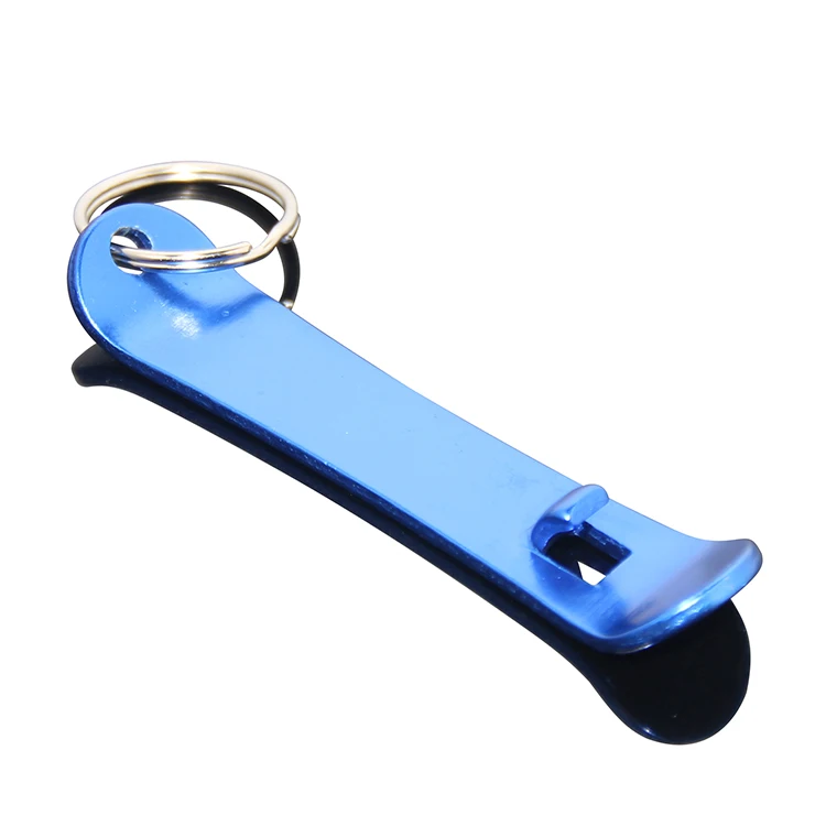 Multicolor Snowboard Bottle Opener With Keyring Blank Aluminum Metal