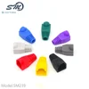 Colorful network boots RJ45 plugs