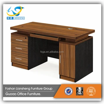 2017 Hot Sale Office Desk Specifications Simple Computer Table Design