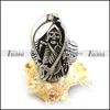 Final Destination Movie Jewelry Silver Engraved Death Skull Ring Swinging the sickle