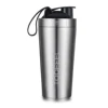 750ML Single Wall Stainless Steel 304 Metal Water Bottle With Protein Powder For Fitness Fanatic