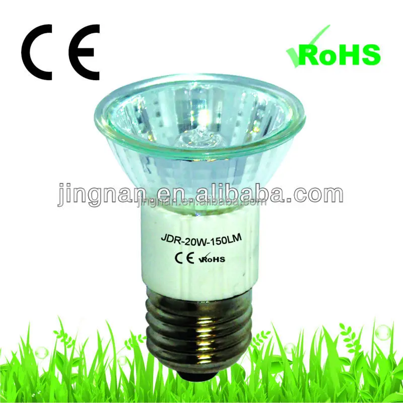 JDR 20W/35W/50W/75W Warm white halogen bulb E27 lamps wholesale china