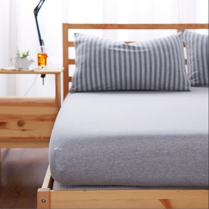 Queen Size 100cotton Jersey Knitted Fitted Sheet Buy Jersey Knitted