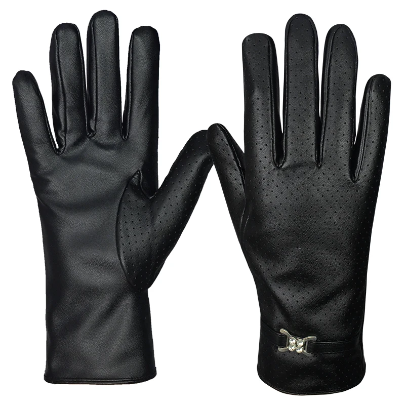 2016 best winter leather gloves women