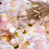 10g/bag DIY process Round Shaped paper environmental protection flower petals Wedding Party Decor Scatter Confetti