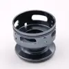high precision cnc machining service aluminum electroplate turning parts