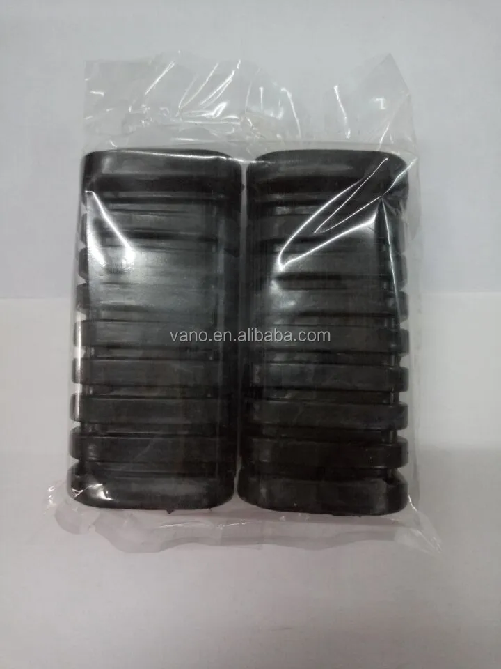 FH003 black rubber motorcycle foot pedal