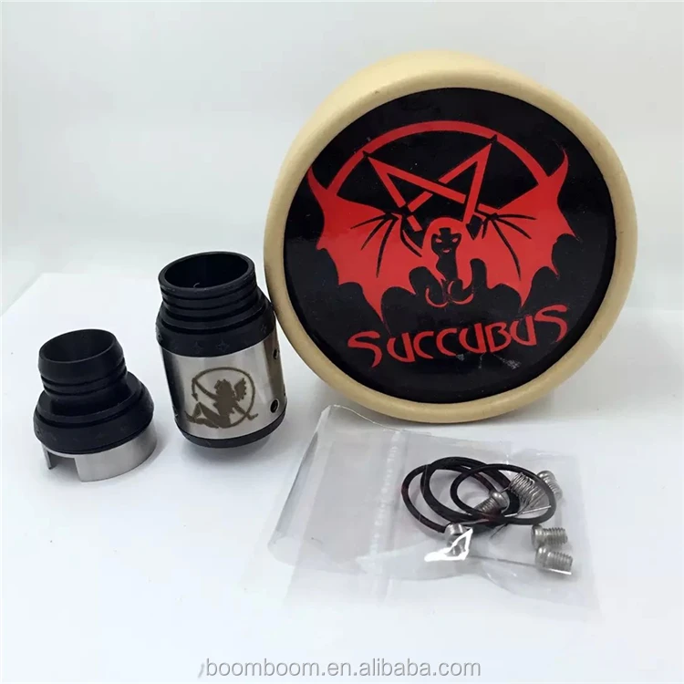 Rda Vapor Best Selling Products Succubus Rda With 304 Ss Metal Atomizer