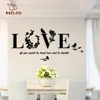 Romantic Black English Letter All You Need is Love Sticker Vinyl Wall Sticker