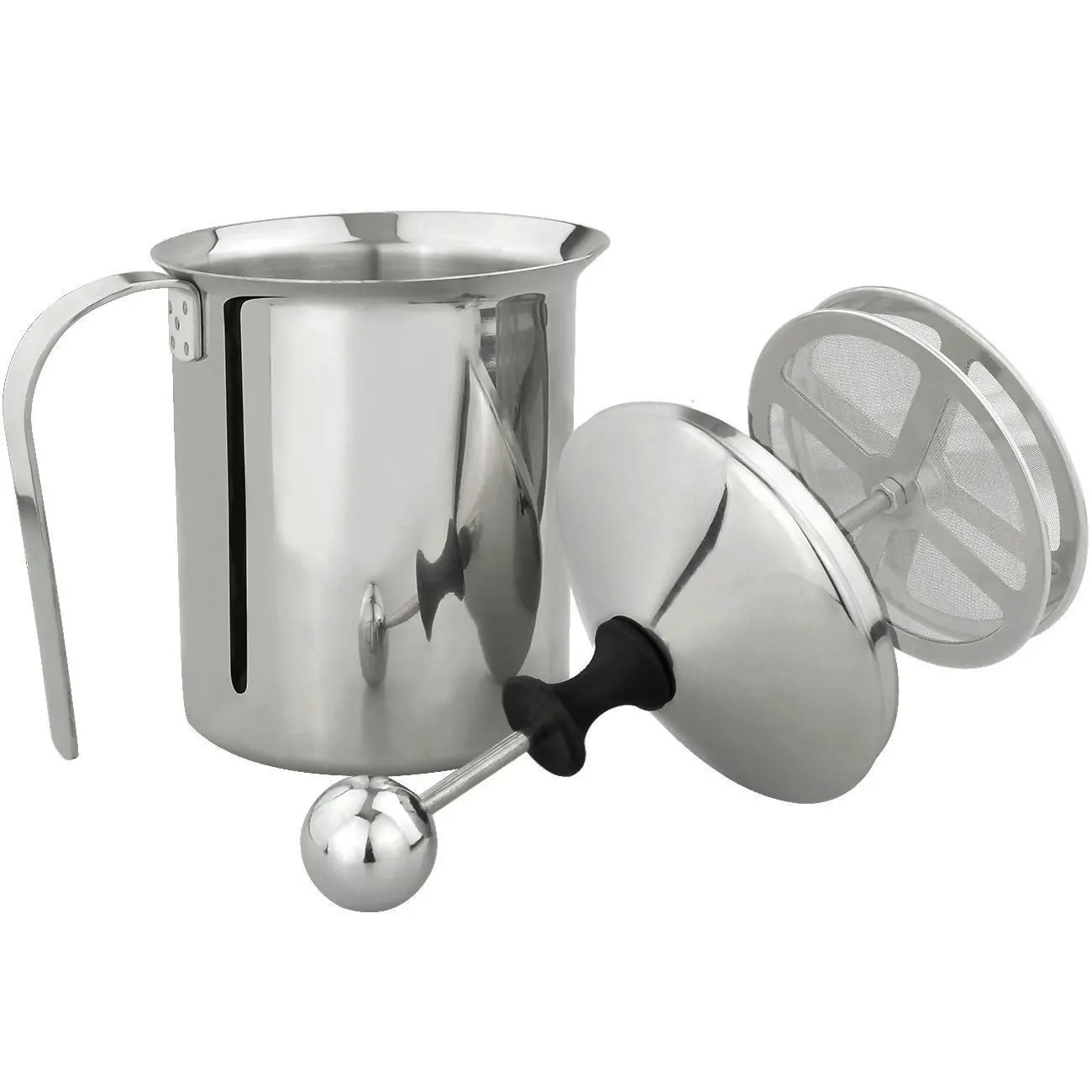 Manual Milk Frother Plunger