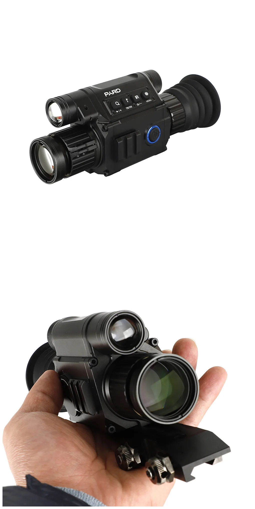 PARD NV008 1080P Infrared Hunting riflescope 6.5X12X Buildin IR