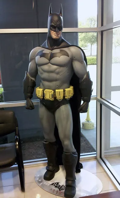 life size batman statue