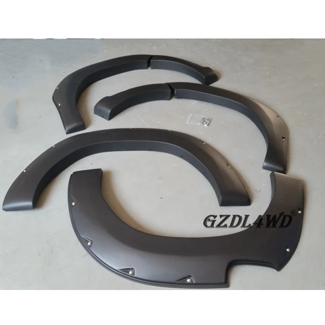 Revo Auto Part Mudguard Black Body Kits Mud Flaps 4pcs For Hilux Pickup Accessories