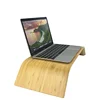 One-piece Wooden Ergonomic Computer Display LCD Monitor Riser Stand