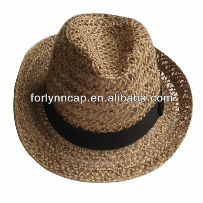 summer straw trilby  hat
