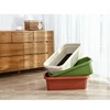High quality Garden Sturdy Rectangle PP plastic plant pot 22L