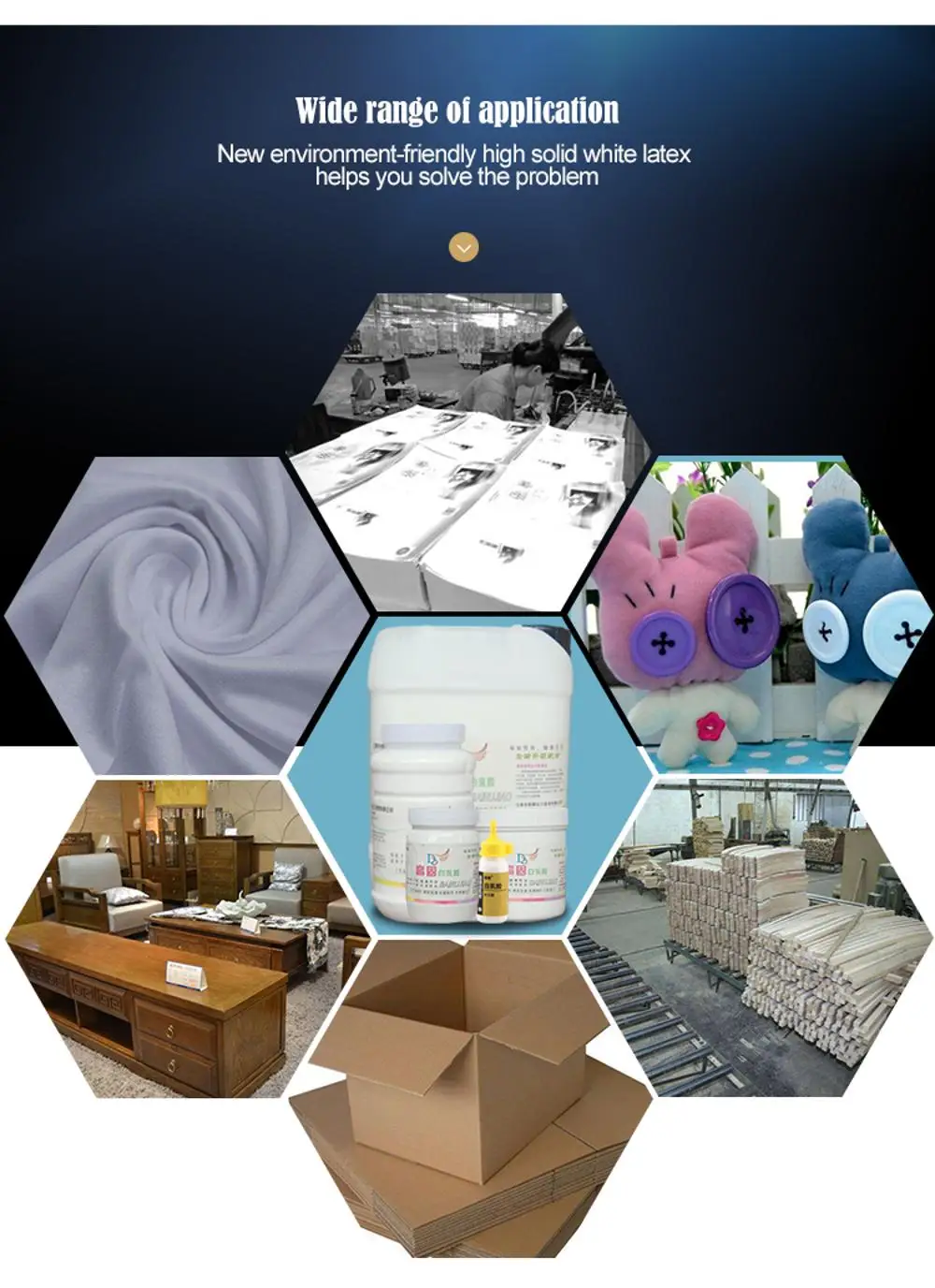 Polyvinyl Acetate Emulsion Msds Liquid Latex Pvac Wood Glue,Hot Selling