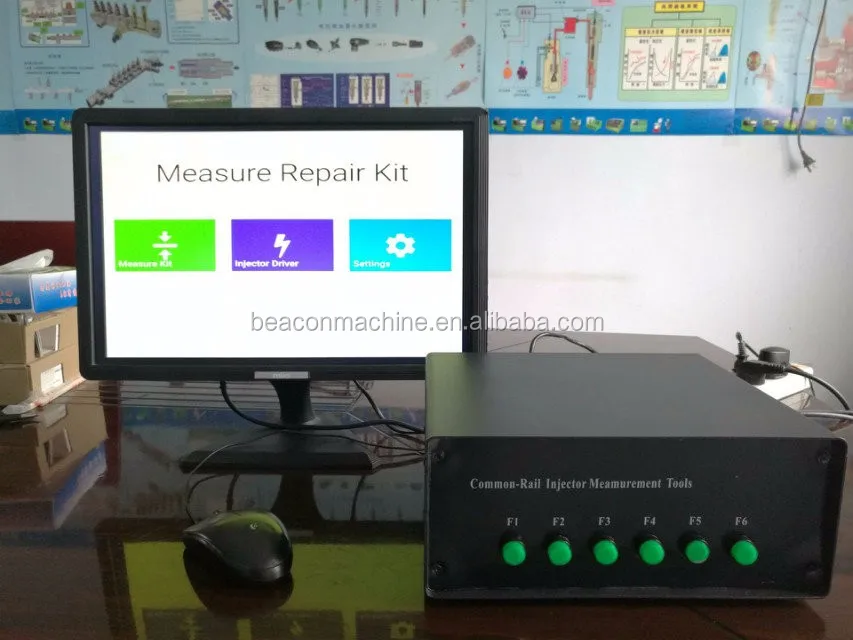 BEACON CRR920-C 3 stage common rail injector measuring tools for cr injectors
