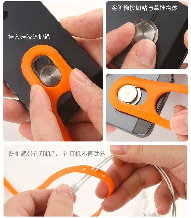 New mobile phone accessory silicon sling