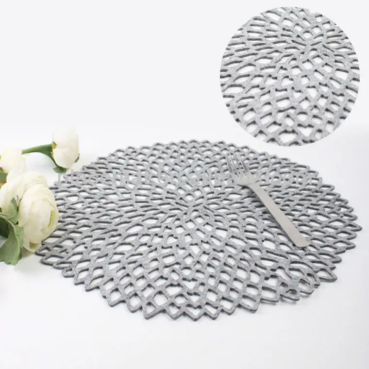 2015 Hot Laser Cut Felt Placemat Buy Felt Placemat,Laser Cut Felt