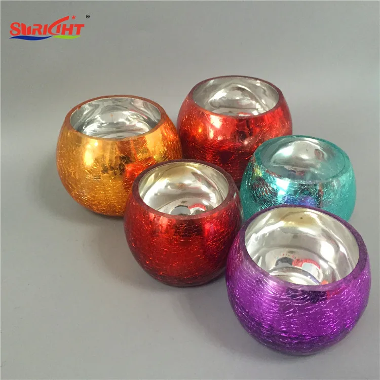 Hand Blown Ornament All Colors Custom Glass Tealight Candle Golder Buy Hand Blown Glass Candle