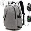 Wholesale Anti-theft Backpack with net and USB Charging Port 15.6 inch Laptop Sports Bag School Backpack for Men
