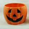 Creative ghost pumpkin hand painting halloween ceramic pot