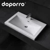 doporro Factory supply novel design artificial stone mini wash basin from China