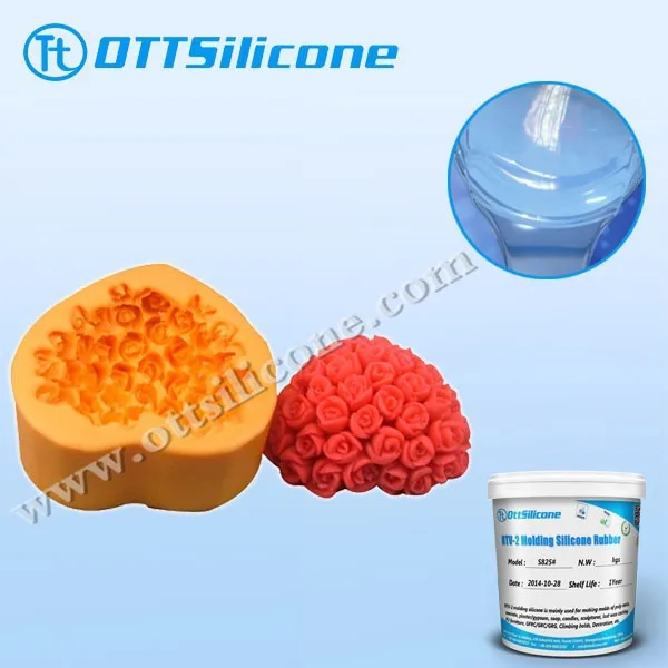 Cute Candle Liquid Silicone