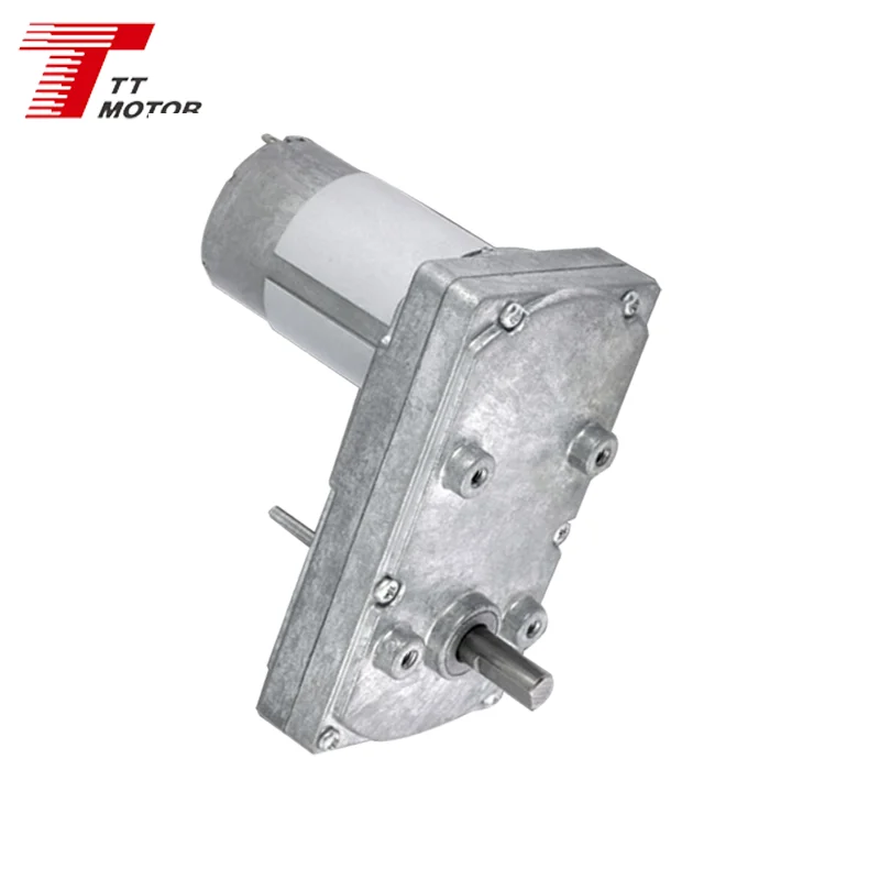 High Torque 12v 24v Dual Double Flat Shaft Dc Gear Box Motor Buy High