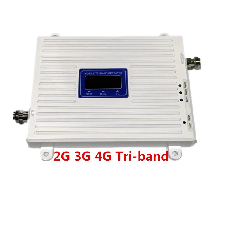 Amplificador de Cobertura movil gsm 2G 3G 4G Repetidor de señal Band  1,3,8,20 800 900 1800 2100 MHz Datos y Llamada Booster en Casa/Oficina