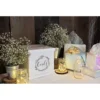 Custom design box packaging kraft paper gift case with lid card boxes bottom to be fixed clamp security