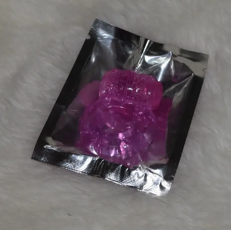 TPE pussy stimulate ring wholesale button vibrating penis ring low price cock ring with vibrator