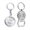 50 Year Calendar Keychain Metal Calendar Keychain Custom Laser Engraving Logo Calendar Bottle Opener Keychain