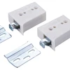 Low minimum quantity white cabinet hanger bracket