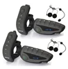Motorcycle Helmet Interphone Headset NFC Remote Control Full Duplex+FM Intercom