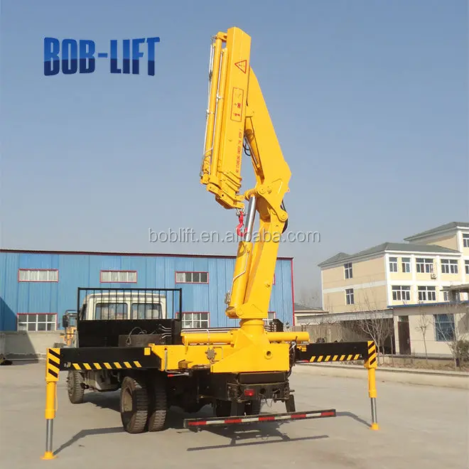 10 Ton Knuckle Boom Truck Mounted Crane Boblift Crane Truck For Sale