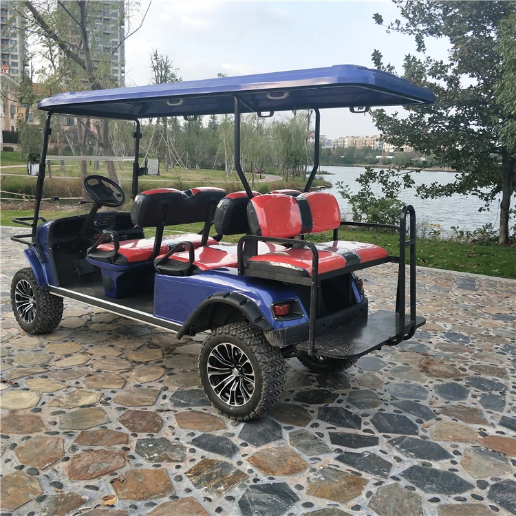 Epa Certified 4 Wheel 6 Seater Off Road Gas Golf Cart For Sale Buy 6