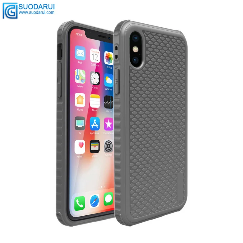 New Arrivales 2.3mm Super anti-fall Solid Case for iPhone protective Back Cover