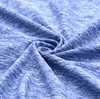 2019 Cationic polyester dye knit sports jersey elastic slub fabric interlock rolls