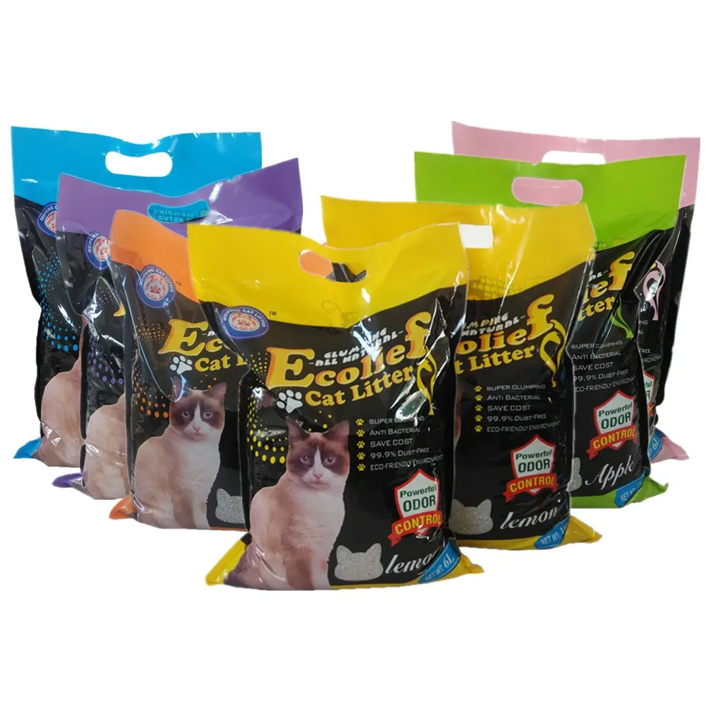 Bulk Cat Litter Wholesale 6l 10l Ecolief Manufacturer Pet Accessories