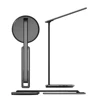 2019 new product dimmable rechargeable led light desk lamp with fast charge mobile phone qi wireless charging charger