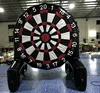 two sided inflatable soccer darts and baseball hit target