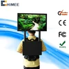 24 inch lcd backpack video jacket ad screen loop video wearable advertising display