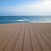 Wood decking outdoor soild composite laminate decking tile