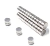 Round Magnets For Refrigerator 10MM x 3MM Durable Mini Magnets For Multi-Use, Approximately 2/5" x 1/7"