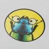 Custom high quality stickers apparel label 3d hologram patch for clothes