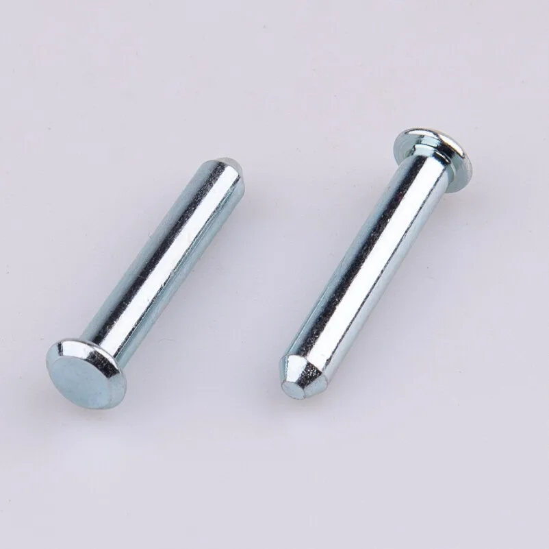 Customized Carbon Steel Flat Head Dowel Pins Buy Flat Head Dowel Pins