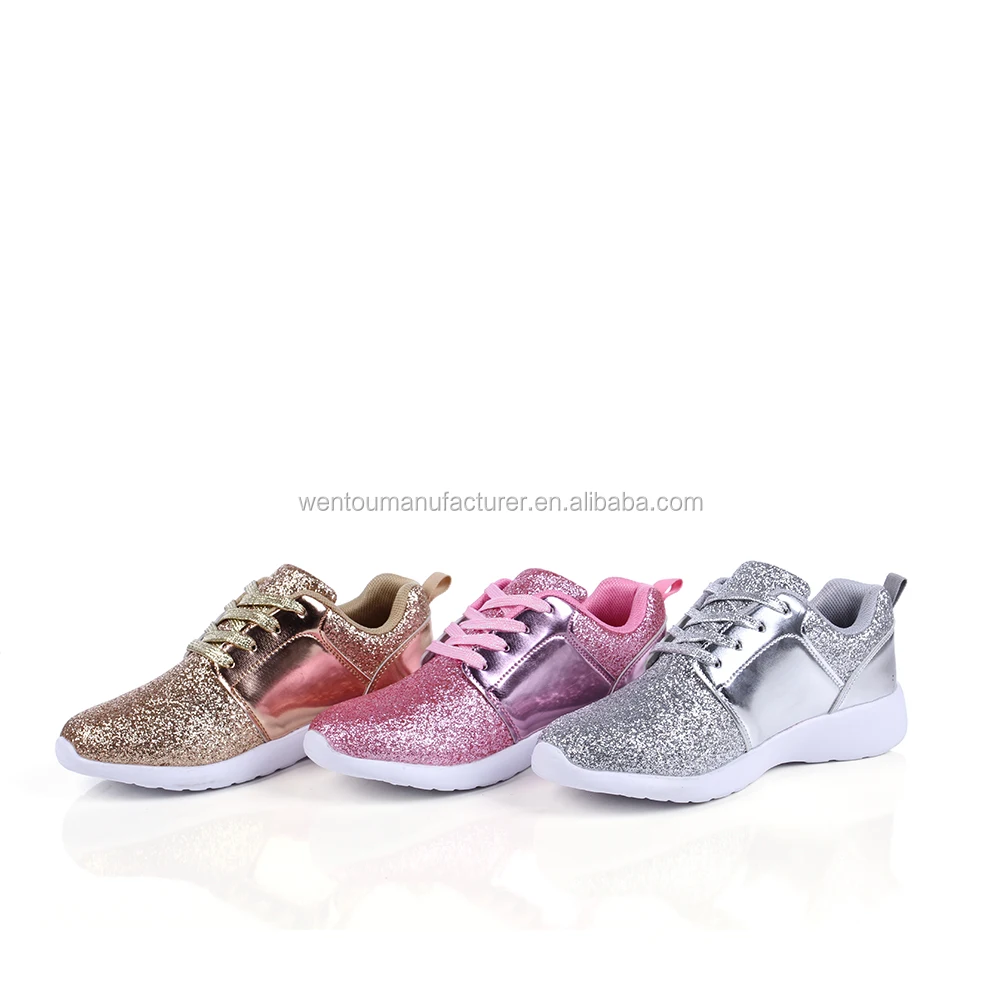glitter tennis shoes wholesale